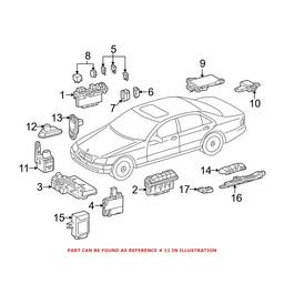 Mercedes Headlight Level Sensor 0105427617